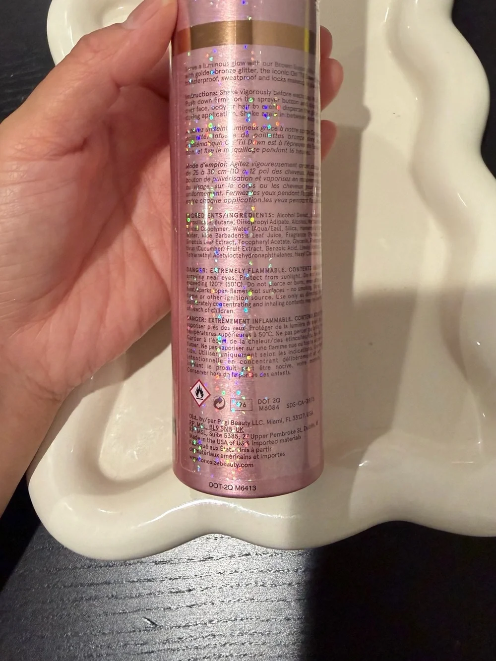 NEW ONE/SIZE by Patrick Starrr On 'Til Dawn Waterproof Glitter Setting Spray